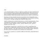 "I'm Writing To Inform You"
