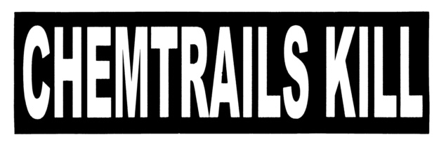 Chemtrails Kill Bumper Sticker